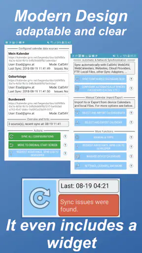 CalendarSync - CalDAV and more screenshot