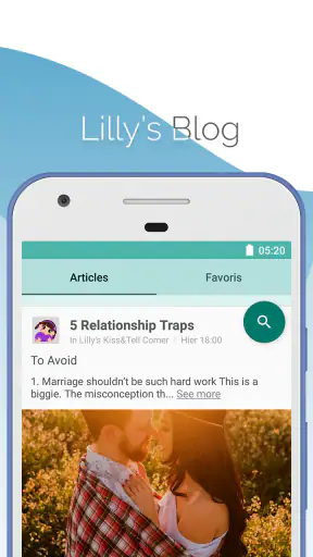 Calendrier des règles Lilly screenshot