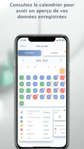 Calendrier des Migraines screenshot