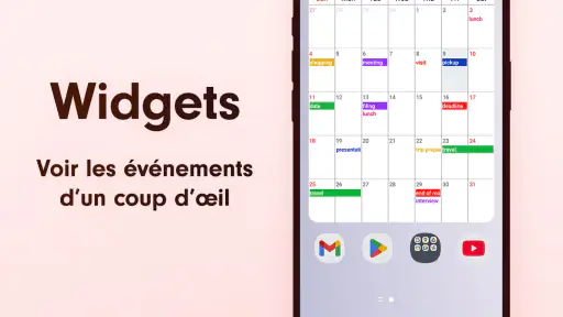 Calendrier simple screenshot
