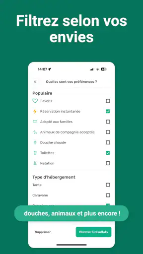 Campspace: Escapades insolites screenshot