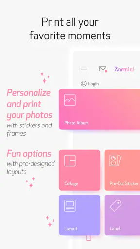 Canon Mini Print screenshot