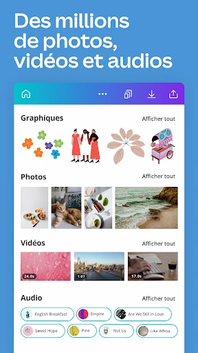 Canva: Retouche Photo et Vidéo screenshot