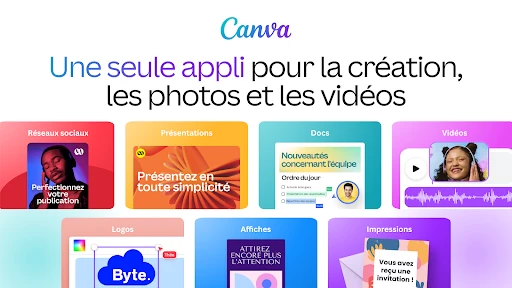Canva: Retouche Photo et Vidéo screenshot