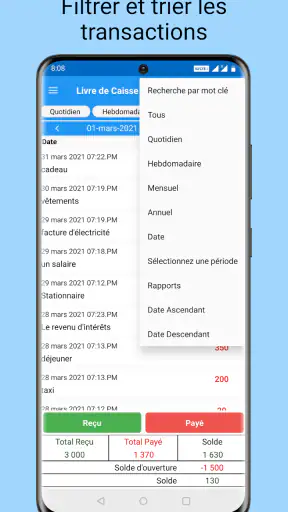 Carnet de Dépenses screenshot