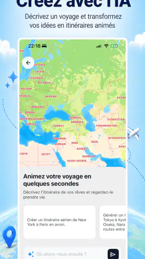 Carte Animée - MapAnim screenshot