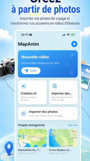 Carte Animée - MapAnim screenshot