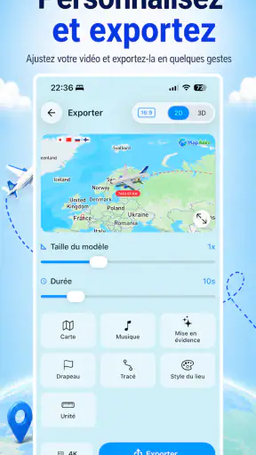 Carte Animée - MapAnim screenshot