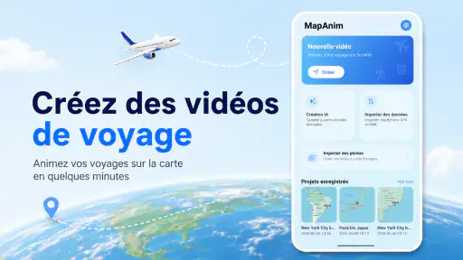 Carte Animée - MapAnim screenshot