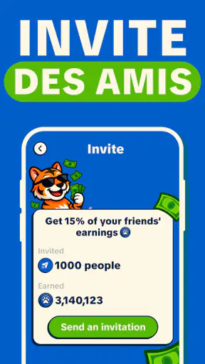 CashTiger: Joue & Récompenses! screenshot