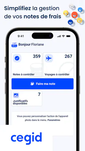 Cegid Notilus notes de frais screenshot