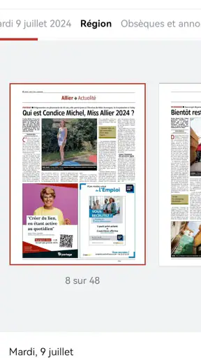 Centre France Le Journal screenshot