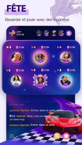 Chamet - Chat en direct & Fête screenshot