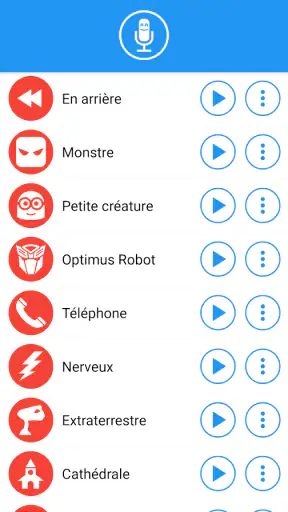 Changeur de voix avec effets screenshot