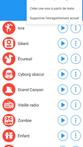 Changeur de voix avec effets screenshot