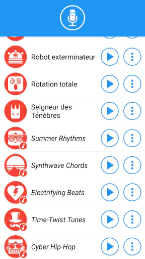 Changeur de voix avec effets screenshot
