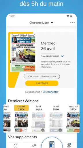 Charente Libre screenshot