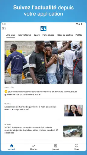 Charente Libre screenshot
