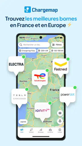 Chargemap - Bornes de recharge screenshot