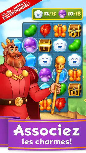 Charm King - jeu gratuit de ma screenshot