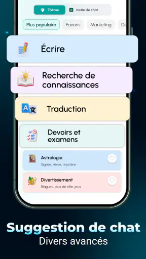 Chatbot AI : Assistant screenshot