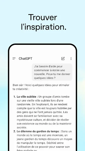 ChatGPT screenshot