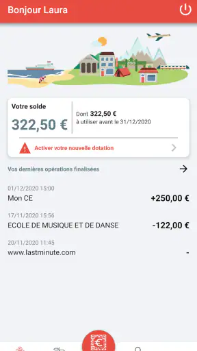 Chèque-Vacances screenshot