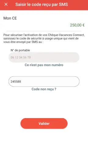 Chèque-Vacances screenshot