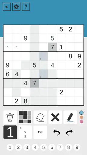 Chess Sudoku screenshot