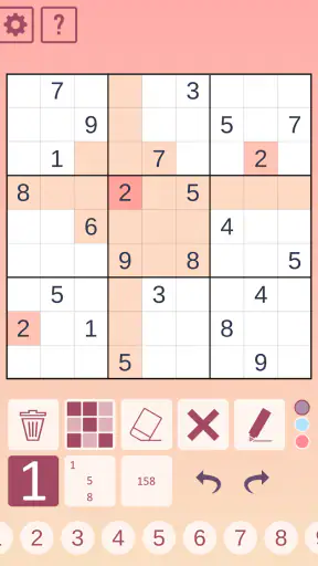Chess Sudoku screenshot