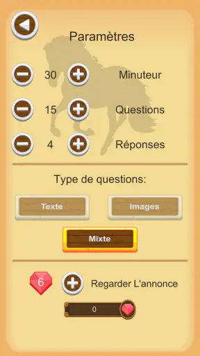 Chevaux - Quiz screenshot