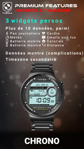 Chrono Watch Face screenshot