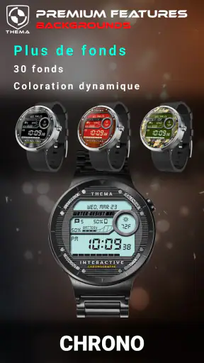 Chrono Watch Face screenshot