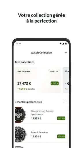 Chrono24 | Montres de luxe screenshot