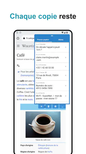 Clipboard Pro: Presse-papiers screenshot