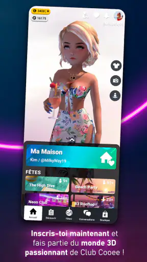 Club Cooee - Avatar 3D Chat screenshot
