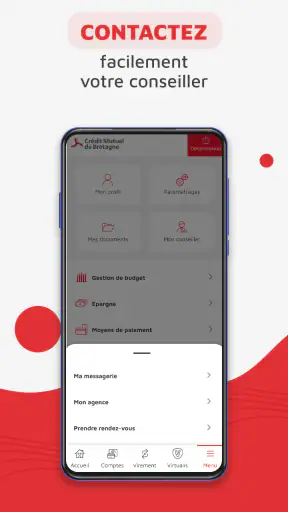 CMB suivi de compte et budget screenshot