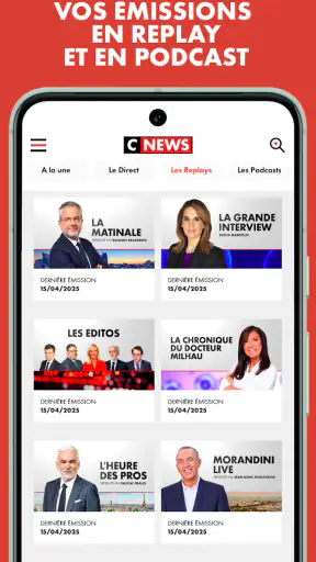 CNEWS - Toute l'Actu en direct screenshot
