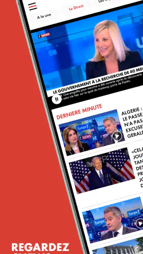 CNEWS - Toute l'Actu en direct screenshot