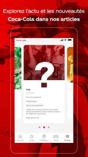 Coca-Cola: Tentez de gagner screenshot