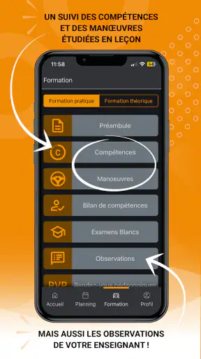 Codes Rousseau Élève screenshot