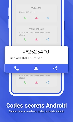 Codes secrets et hacks mobiles screenshot