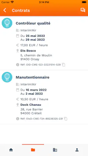 Coffreo screenshot