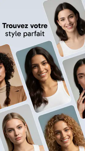 Coiffure IA & Couleur Cheveux screenshot