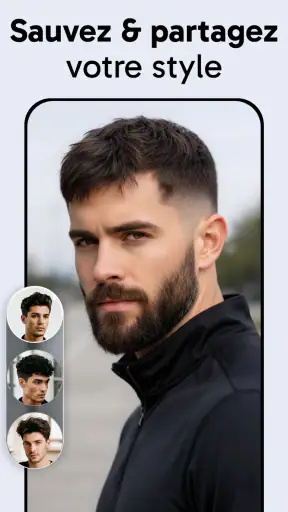 Coiffure IA & Couleur Cheveux screenshot
