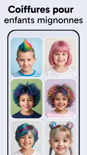Coiffure IA & Couleur Cheveux screenshot