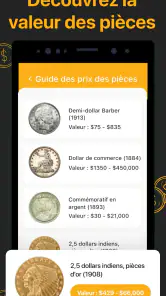 CoinSnap - Guide des valeurs screenshot