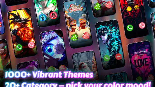 Color Phone: Call Screen Theme screenshot
