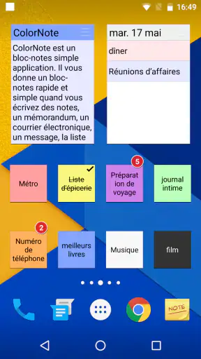 ColorNote Bloc-notes notes screenshot