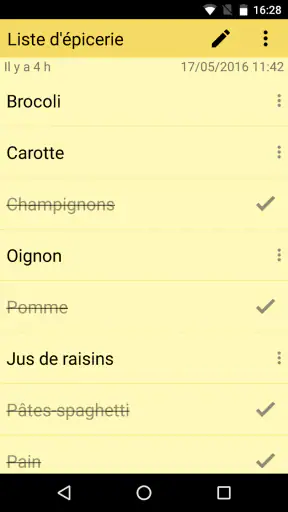 ColorNote Bloc-notes notes screenshot